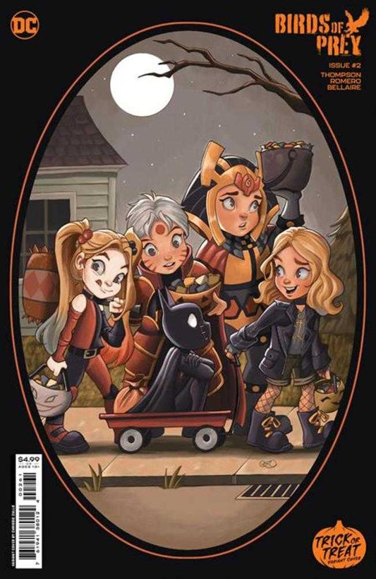 Birds Of Prey #2 Cover F Chrissie Zullo Trick Or Treat Card Stock Variant - The Fourth Place