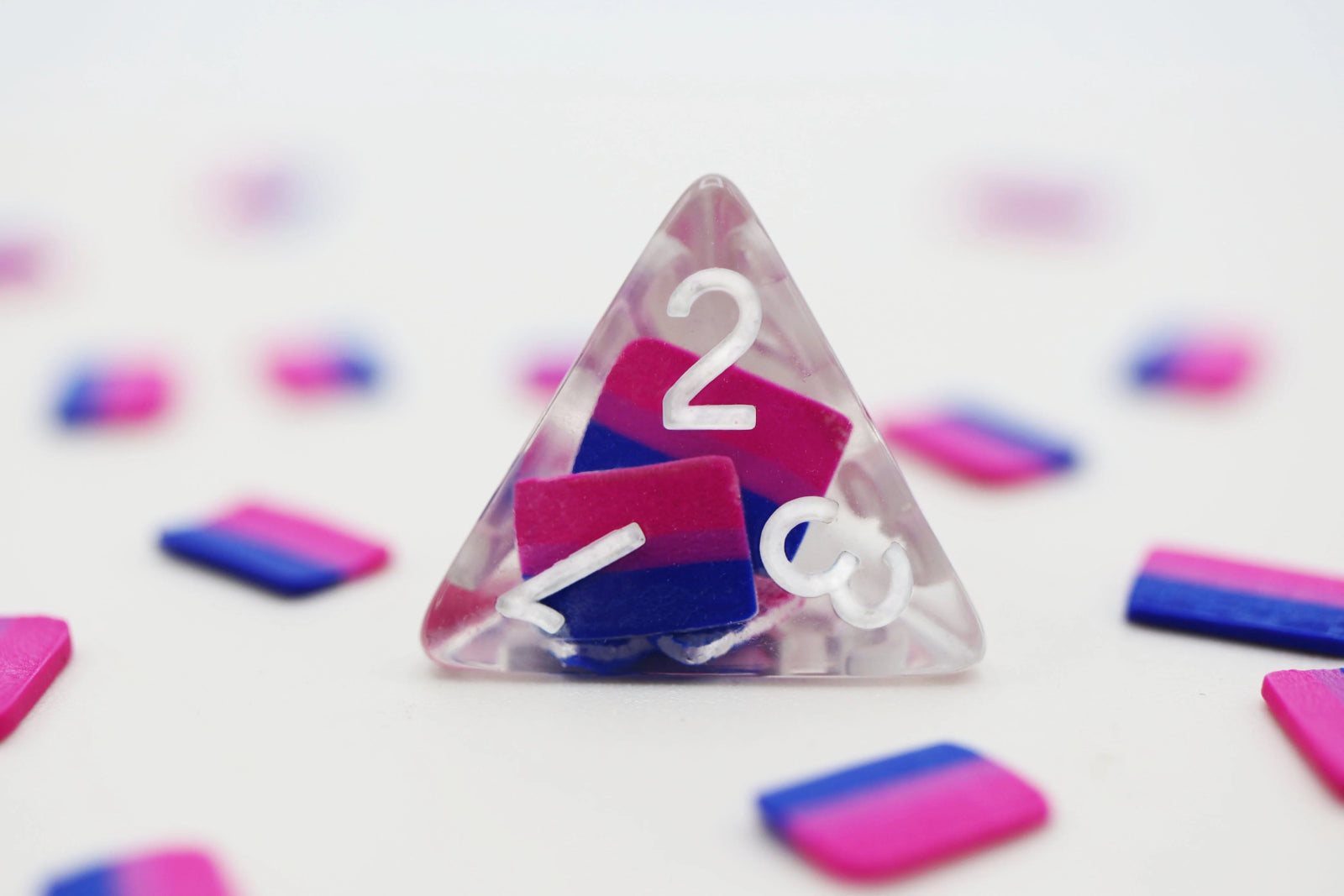 Bisexual Flag RPG Dice Set - The Fourth Place