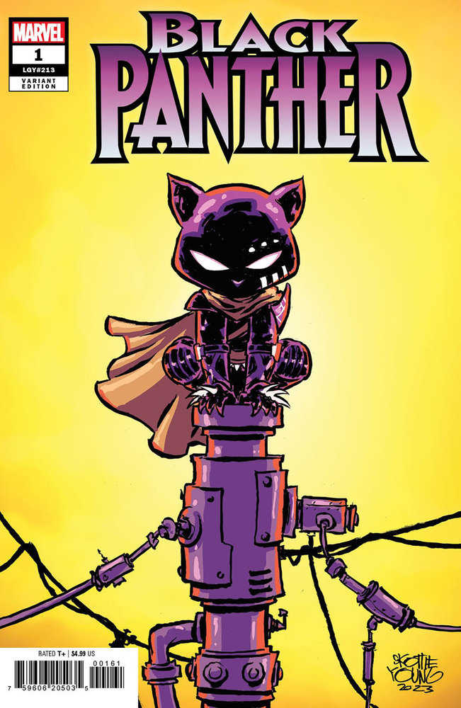 Black Panther 1 Skottie Young Variant - The Fourth Place