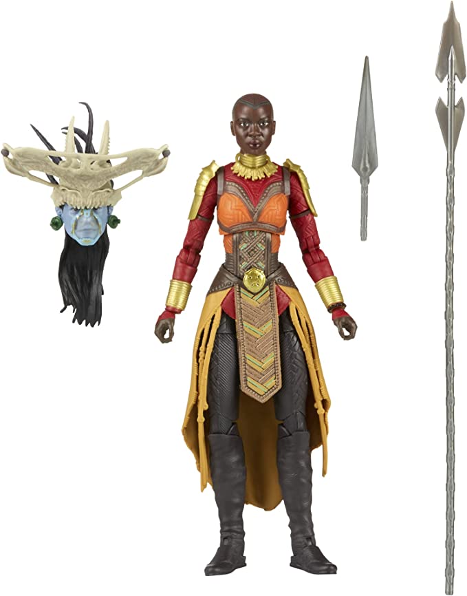 Black Panther Wakanda Forever Okoye 6 inch action figure (Marvel Legends) - The Fourth Place