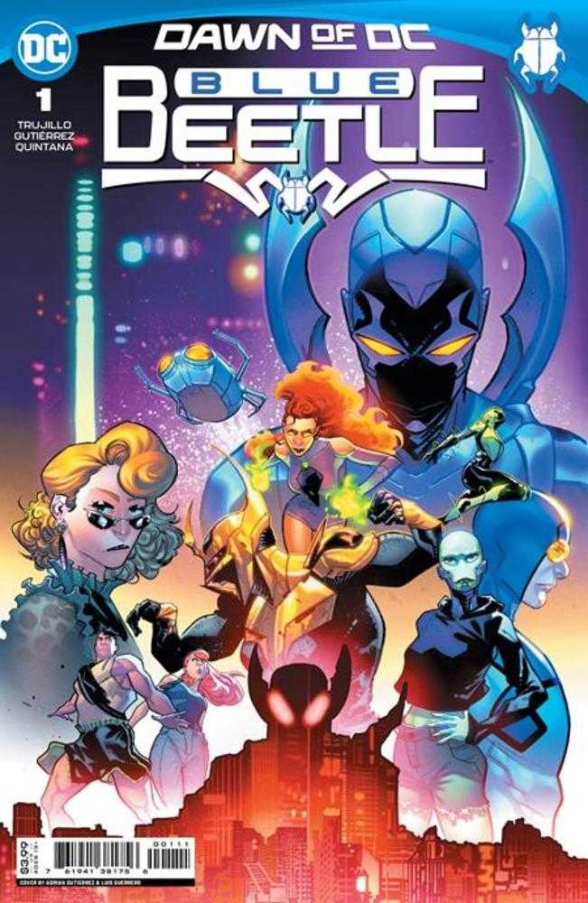 Blue Beetle #1 Cover A Adrian Gutierrez - The Fourth Place