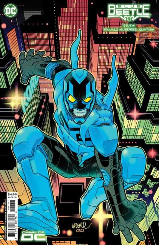 Blue Beetle #1 Cover B David Lafuente Card Stock Variant - The Fourth Place