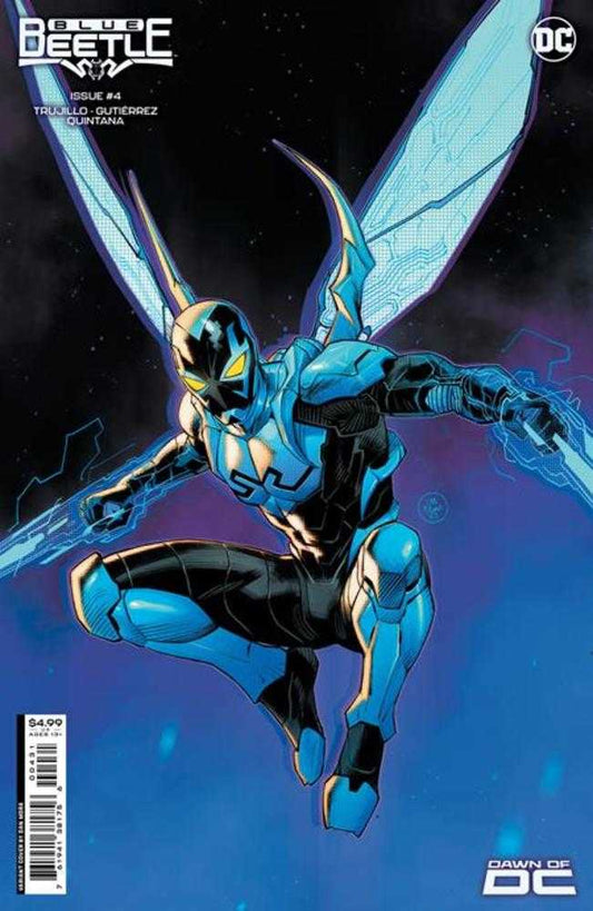Blue Beetle #4 Cover B Dan Mora Card Stock Variant - The Fourth Place