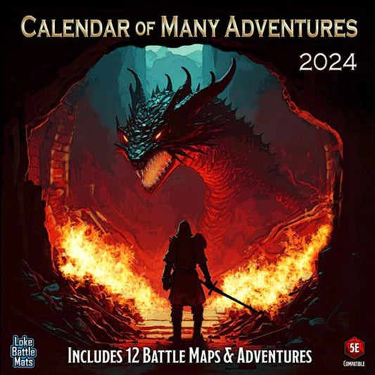 Calendar of Many Adventures 2024 - The Fourth Place