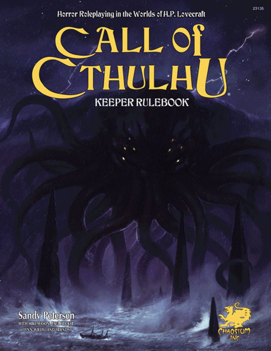Call of Cthulhu: Keeper Rulebook (7E Seventh Edition) - The Fourth Place