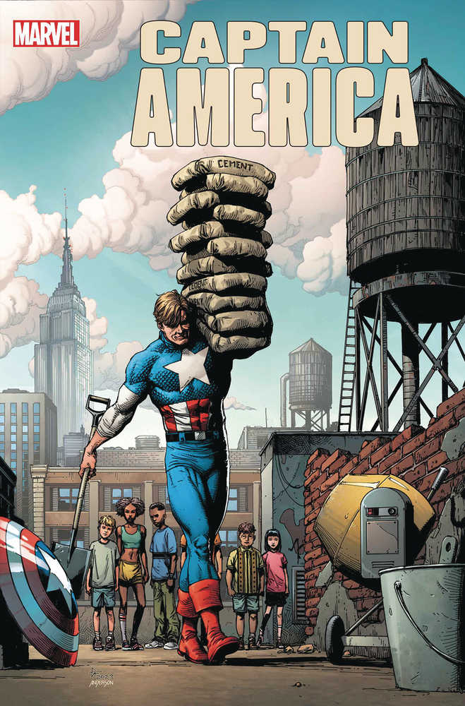 Captain America #1 Gary Frank Variant - The Fourth Place