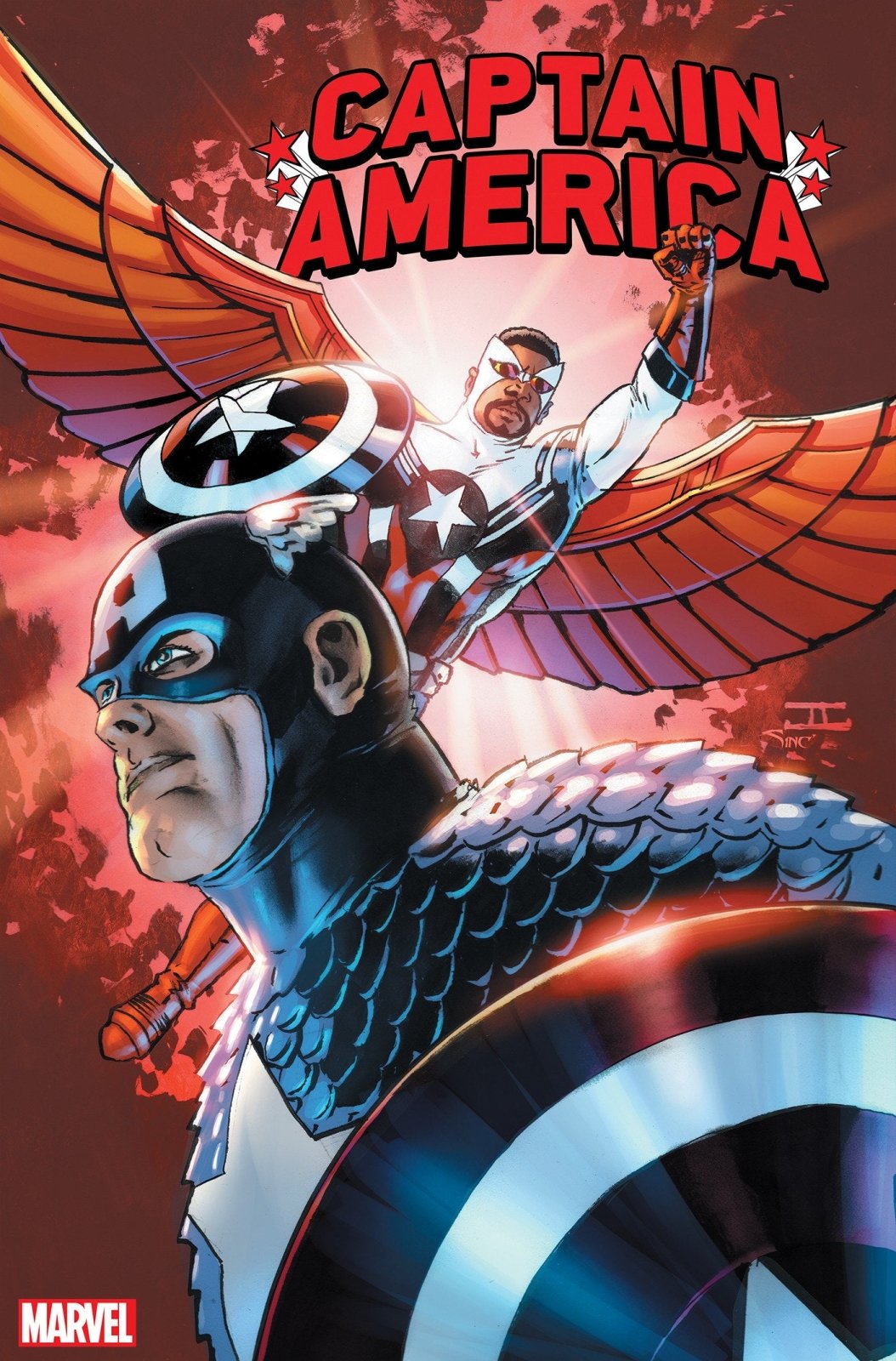 Captain America 750 John Cassaday Red Variant - The Fourth Place