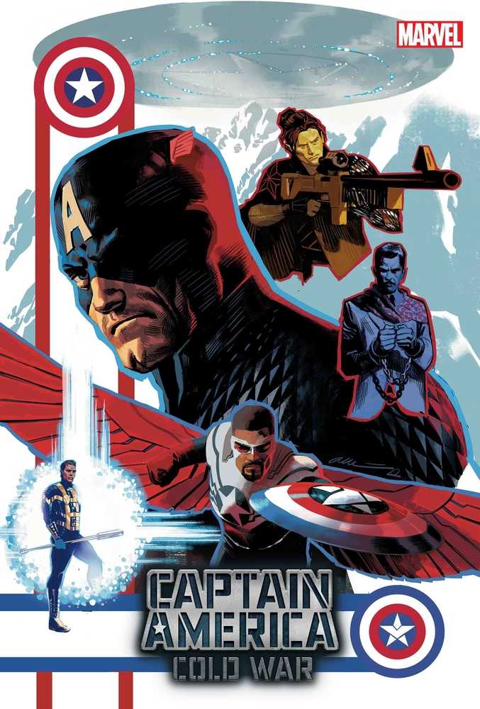 Captain America Cold War Alpha #1 Acuna Variant - The Fourth Place