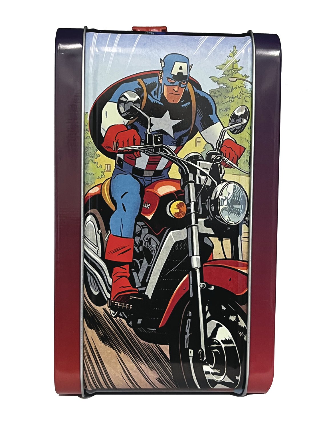 Captain America Tin Titans Lunch Box and Thermos - The Fourth Place