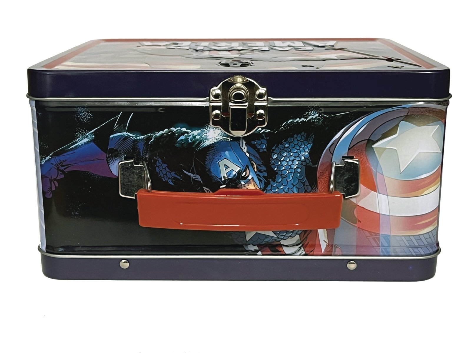 Captain America Tin Titans Lunch Box and Thermos - The Fourth Place