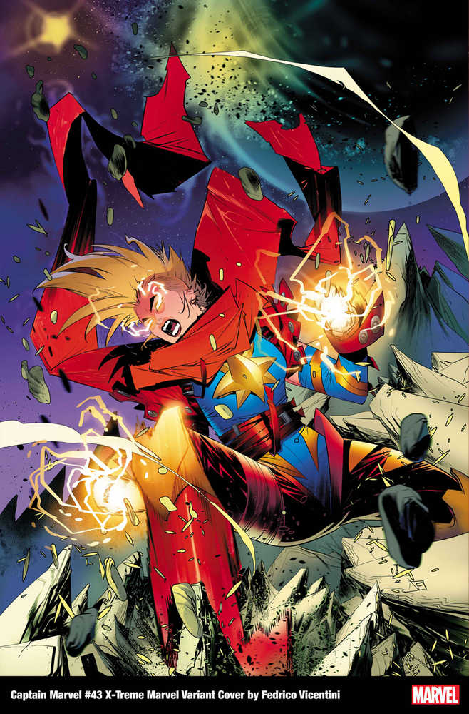 Captain Marvel #43 Vicentini X-Treme Marvel Variant - The Fourth Place