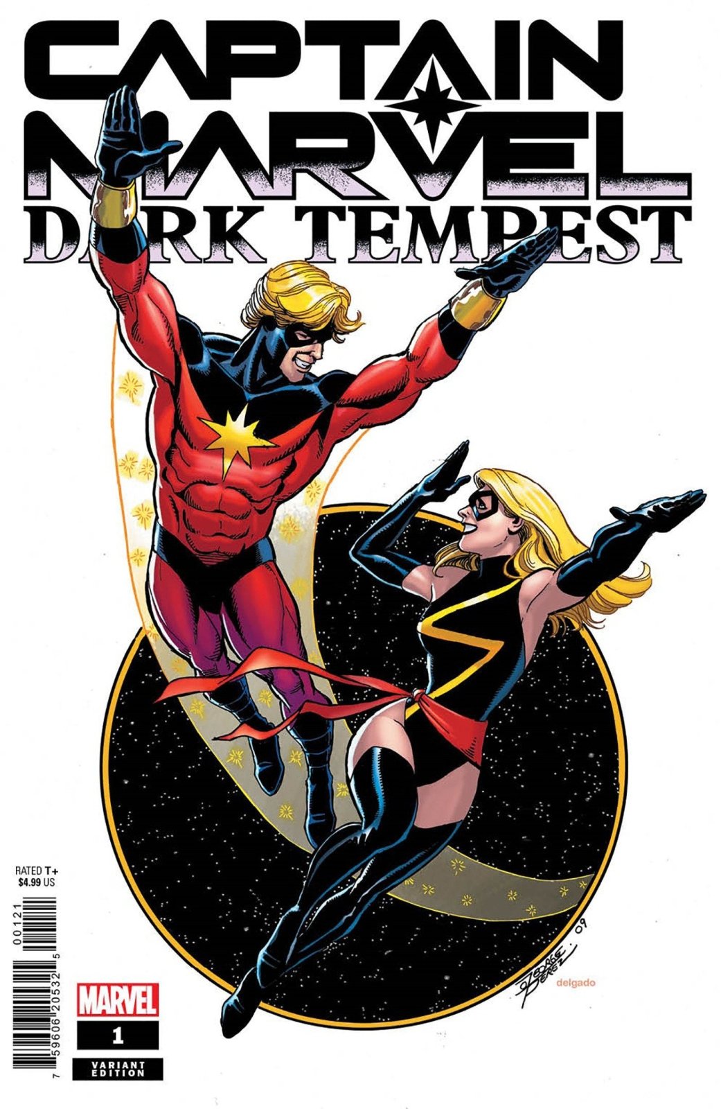 Captain Marvel: Dark Tempest 1 George Perez Variant - The Fourth Place