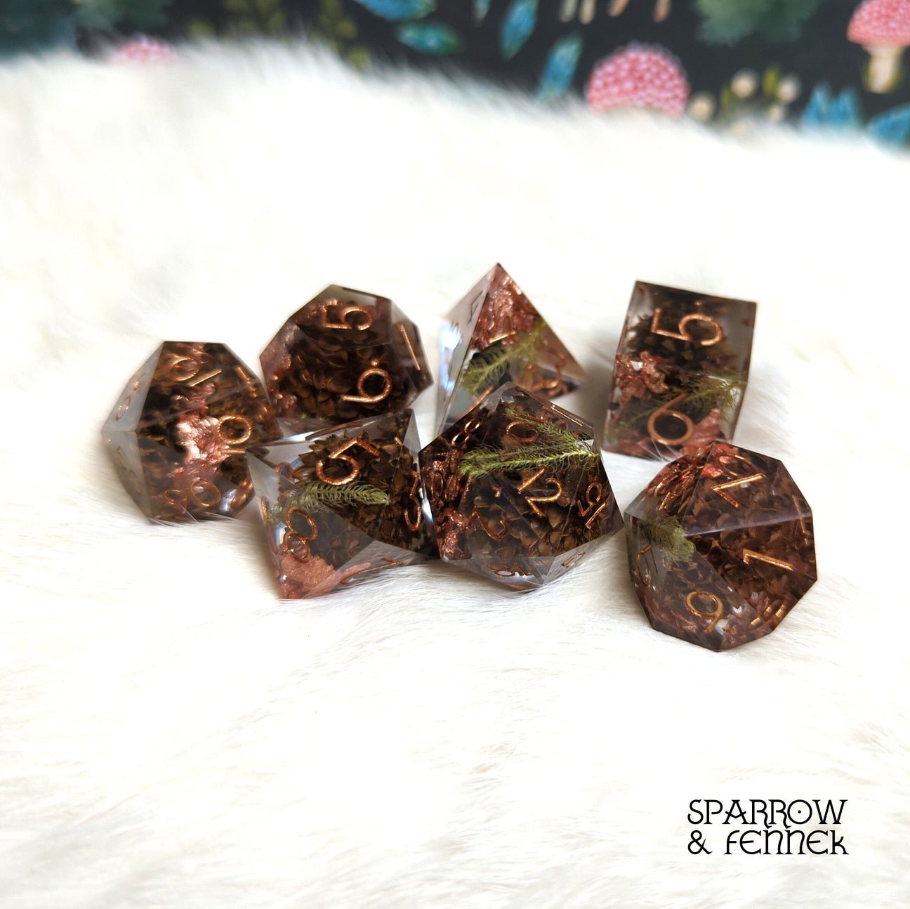 Casuarina - Seeds of Change Dice Set - The Fourth Place
