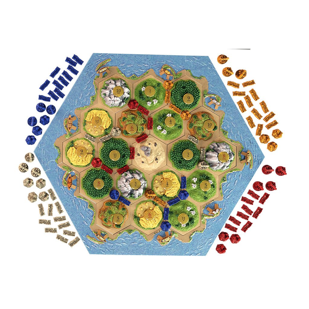 Catan: 3D Edition (Deluxe Big Box) - The Fourth Place