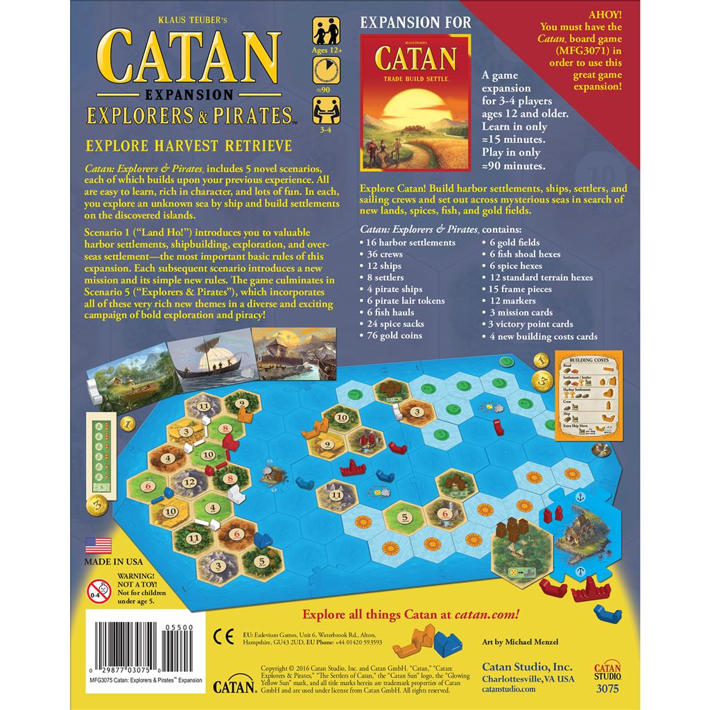 Catan Expansion: Explorers & Pirates - The Fourth Place