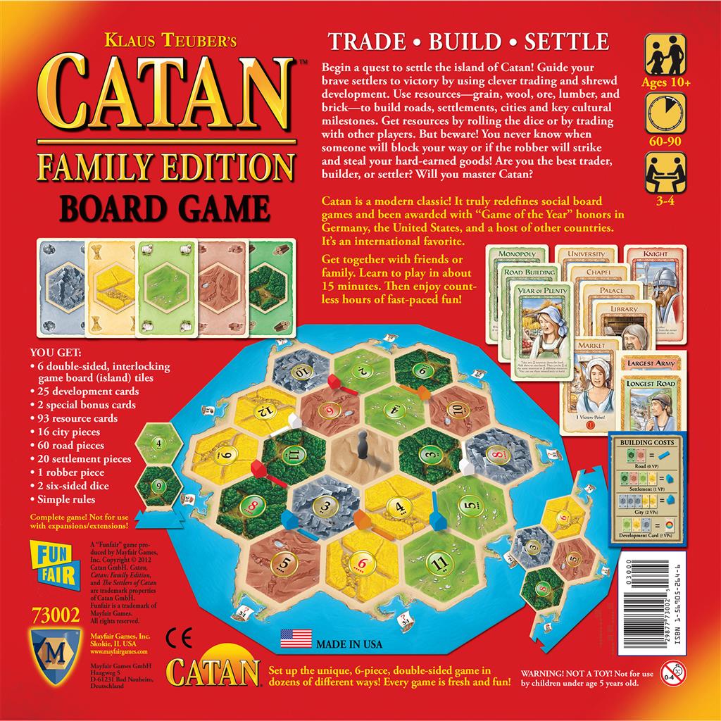 Catan: Family Edition - The Fourth Place