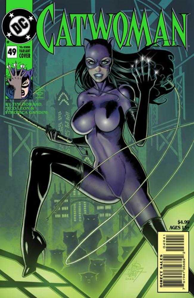 Catwoman #49 Cover C Jim Balent 90s Cover Month Card Stock Variant - The Fourth Place