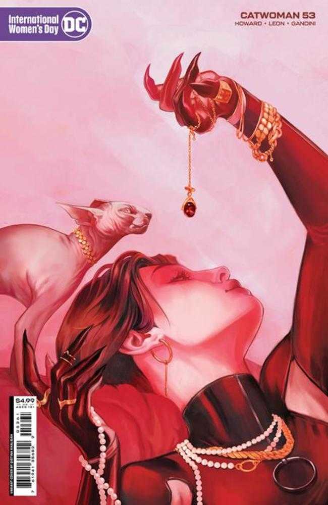 Catwoman #53 Cover F Qistina Khalidah International Womens Day Card Stock Variant - The Fourth Place