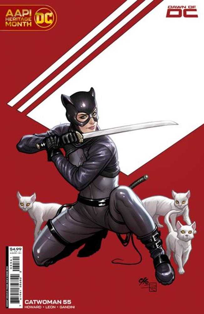 Catwoman #55 Cover D Frank Cho Aapi Heritage Month Card Stock Variant - The Fourth Place