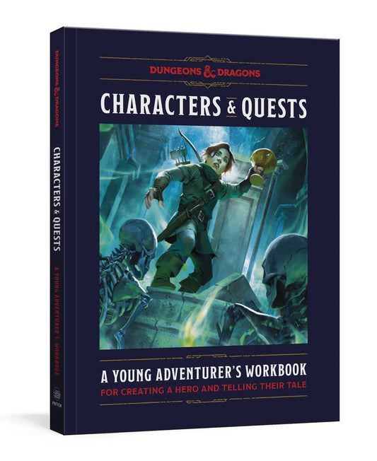 Characters & Quest D&D Workbook Hardcover - The Fourth Place