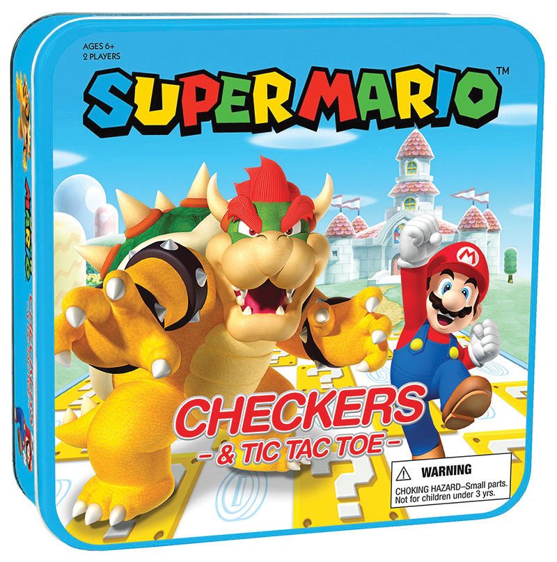 Checkers & Tic Tac Toe: Super Mario VS Bowser - The Fourth Place
