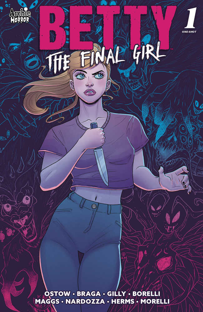 Chilling Adventure Betty The Final Girl One Shot Cover B Hutchison - The Fourth Place