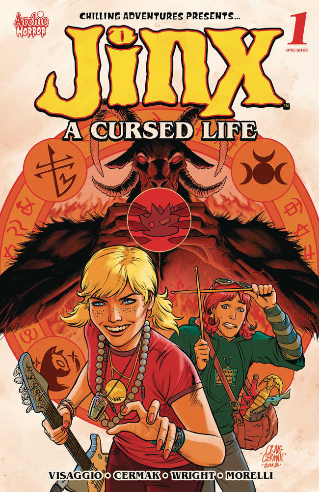 Chilling Adventure Jinxs Cursed Life One Shot Cover A Cermak - The Fourth Place