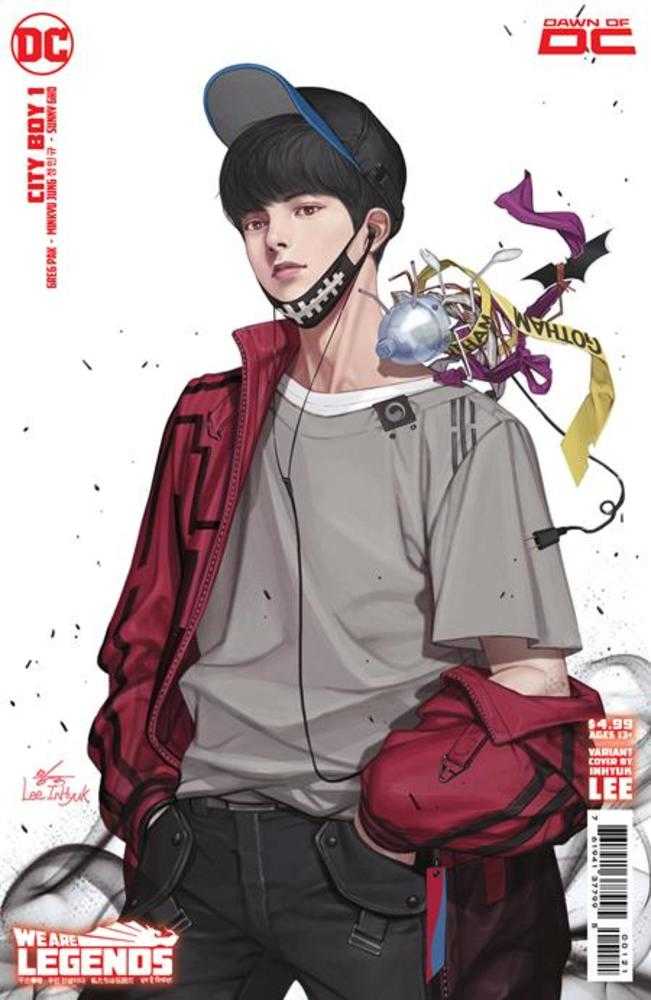 City Boy #1 (Of 6) Cover B Inhyuk Lee Card Stock Variant - The Fourth Place