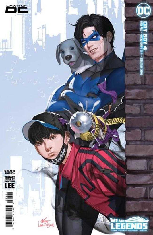 City Boy #4 (Of 6) Cover B Inhyuk Lee Card Stock Variant - The Fourth Place