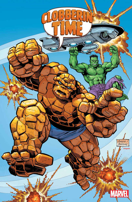 Clobberin Time #1 (Of 5) Jurgens Variant - The Fourth Place