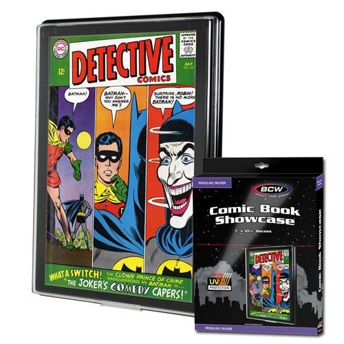 Comic Book Showcase (Regular/Silver) with UV Protection - The Fourth Place