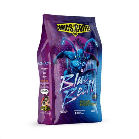 Comics On Coffee Blue Beetle Horchata 12oz Bag - The Fourth Place