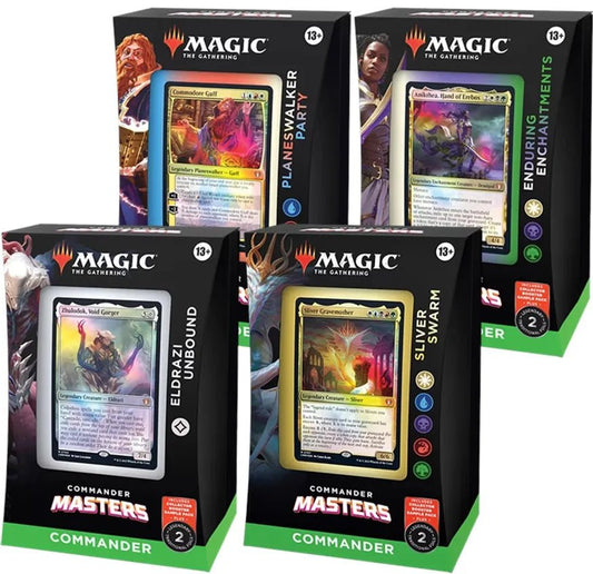 Commander Masters Commander Decks [Set of 4] (CMM) - The Fourth Place