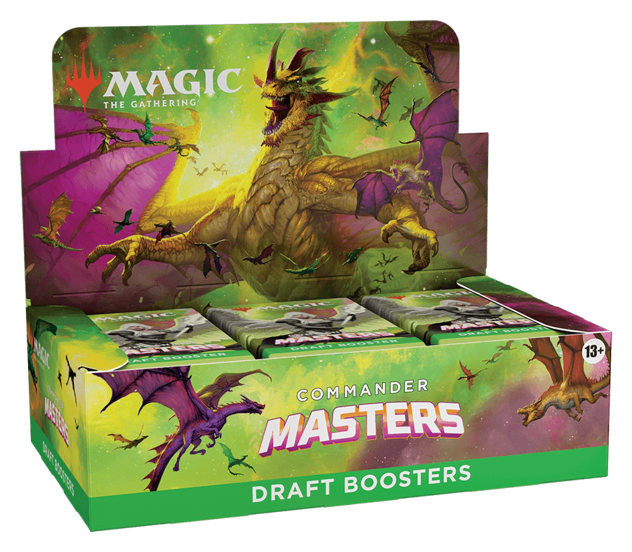 Commander Masters Draft Booster Display box - EARLY PREORDER BY JUNE 30 - The Fourth Place