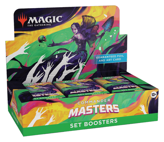 Commander Masters Set Booster Display box - EARLY PREORDER BY JUNE 30 - The Fourth Place