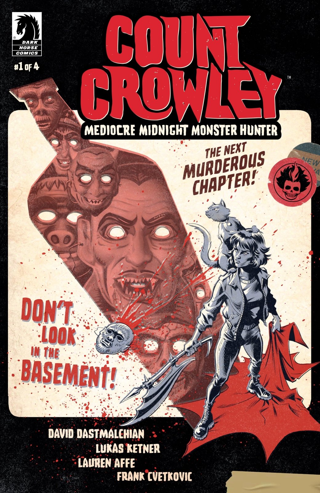 Count Crowley: Mediocre Midnight Monster Hunter #1 (Cover A) (Lukas Ketner) - The Fourth Place