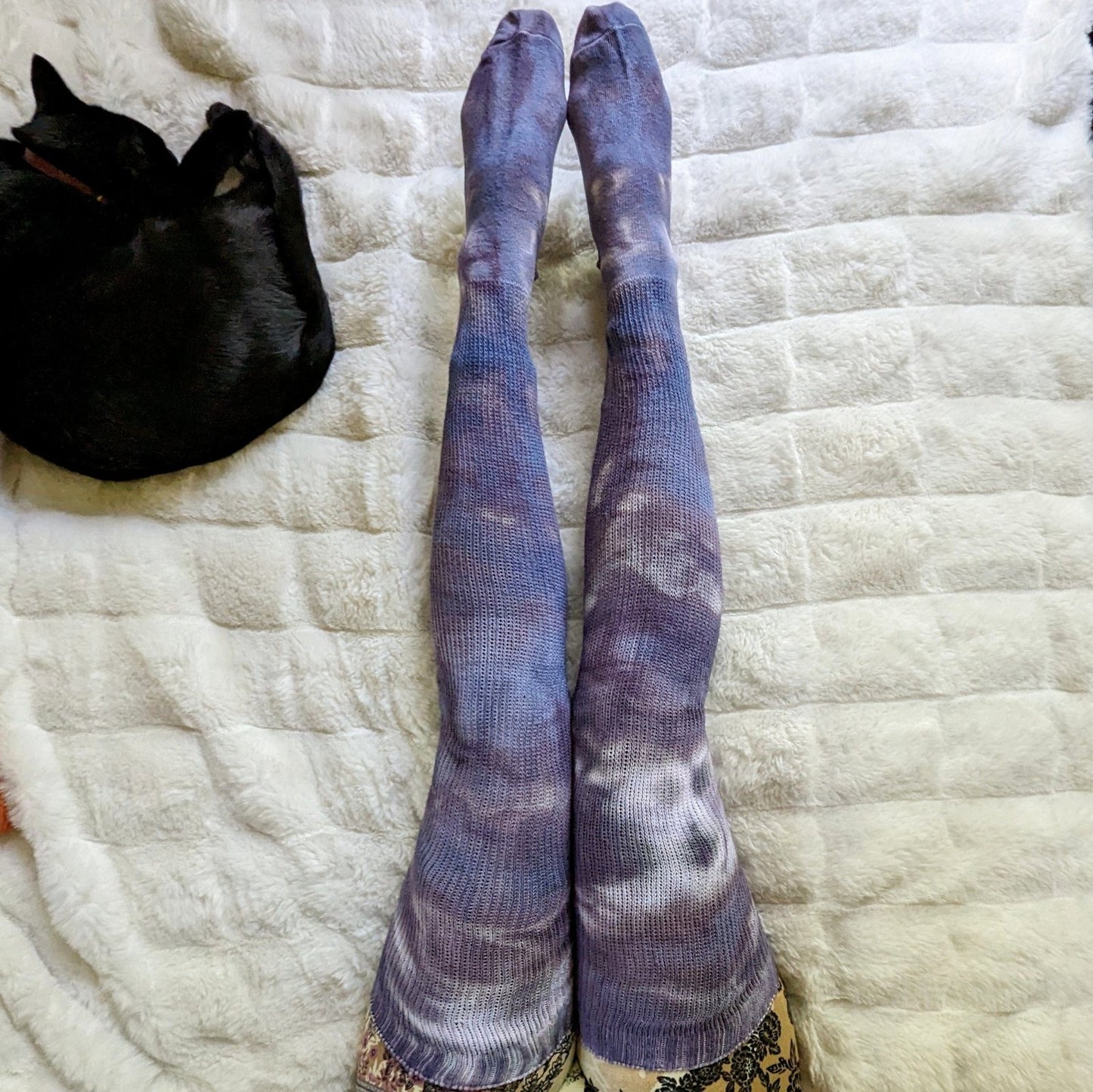 Cozy Socks: Eggplant - The Fourth Place