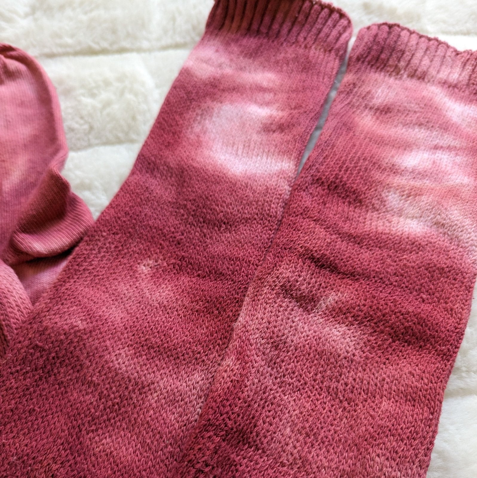 Cozy Socks: Pomegranate - The Fourth Place