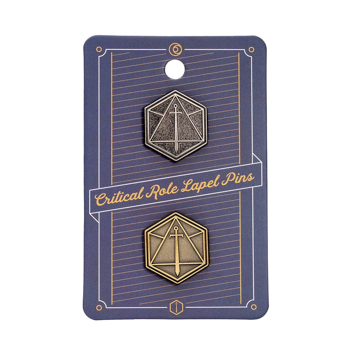 Critical Role Lapel Pins (Set of 2) - The Fourth Place