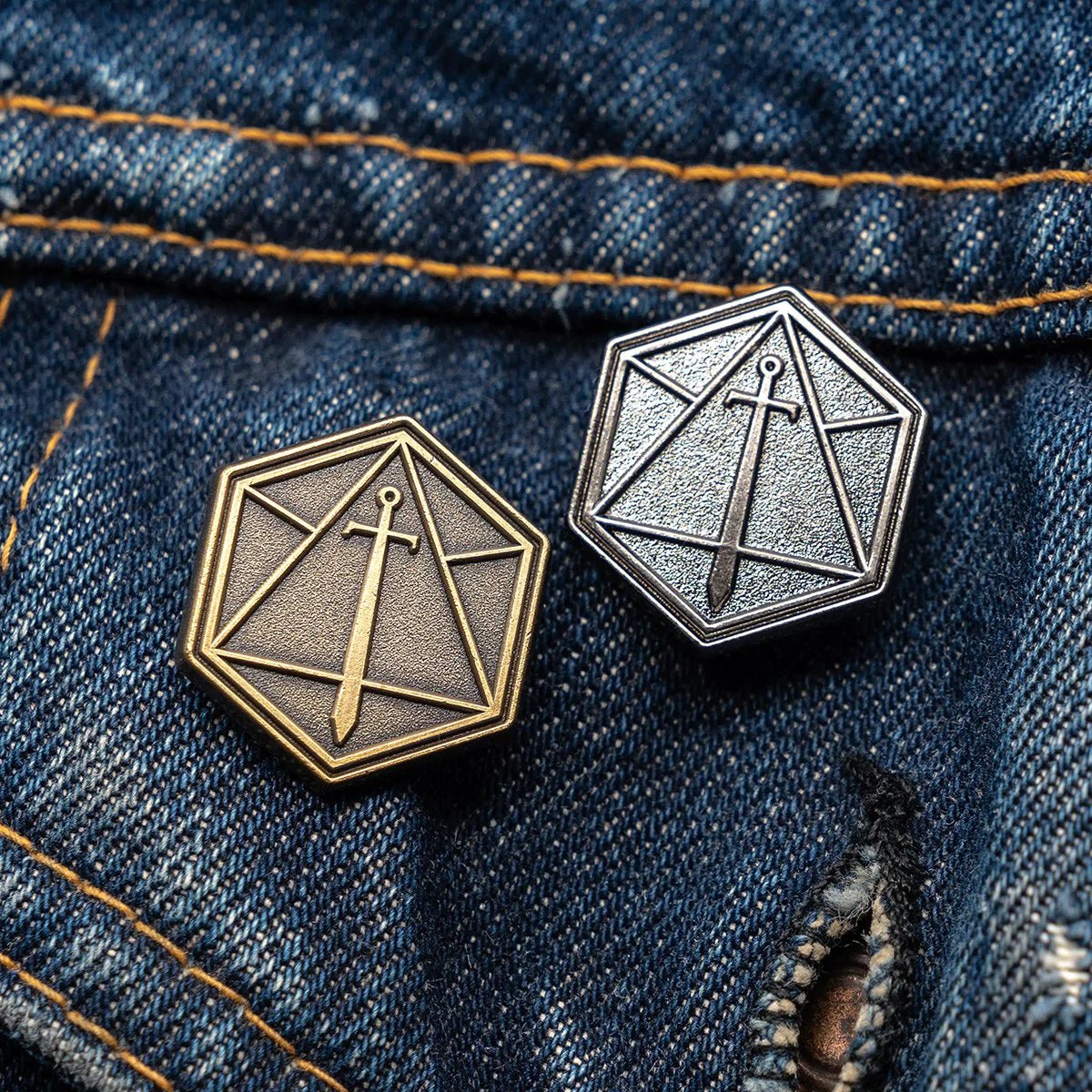 Critical Role Lapel Pins (Set of 2) - The Fourth Place