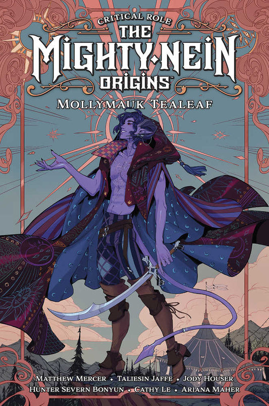 Critical Role Mighty Nein Origins Hardcover Mollymauk Tealeaf - The Fourth Place