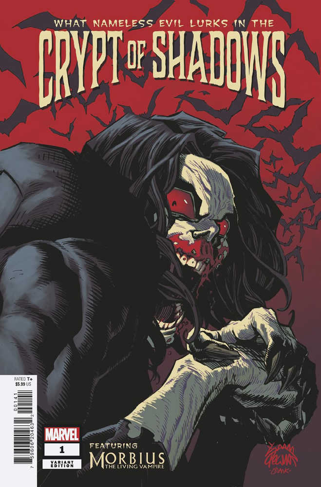 Crypt Of Shadows #1 Stegman Morbius Variant - The Fourth Place