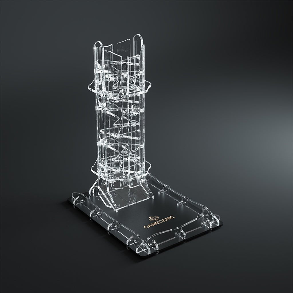 Crystal Twister Premium Dice Tower - The Fourth Place