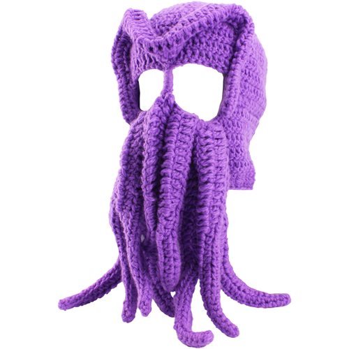 Cthulhu After Dark Purple Knitted Ski Mask - The Fourth Place