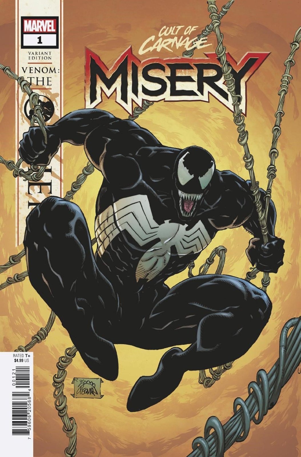 Cult Of Carnage: Misery 1 Ryan Stegman Venom The Other Variant - The Fourth Place