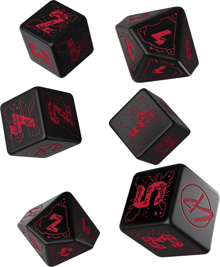 Cyberpunk RPG Red Essential Dice Set - The Fourth Place