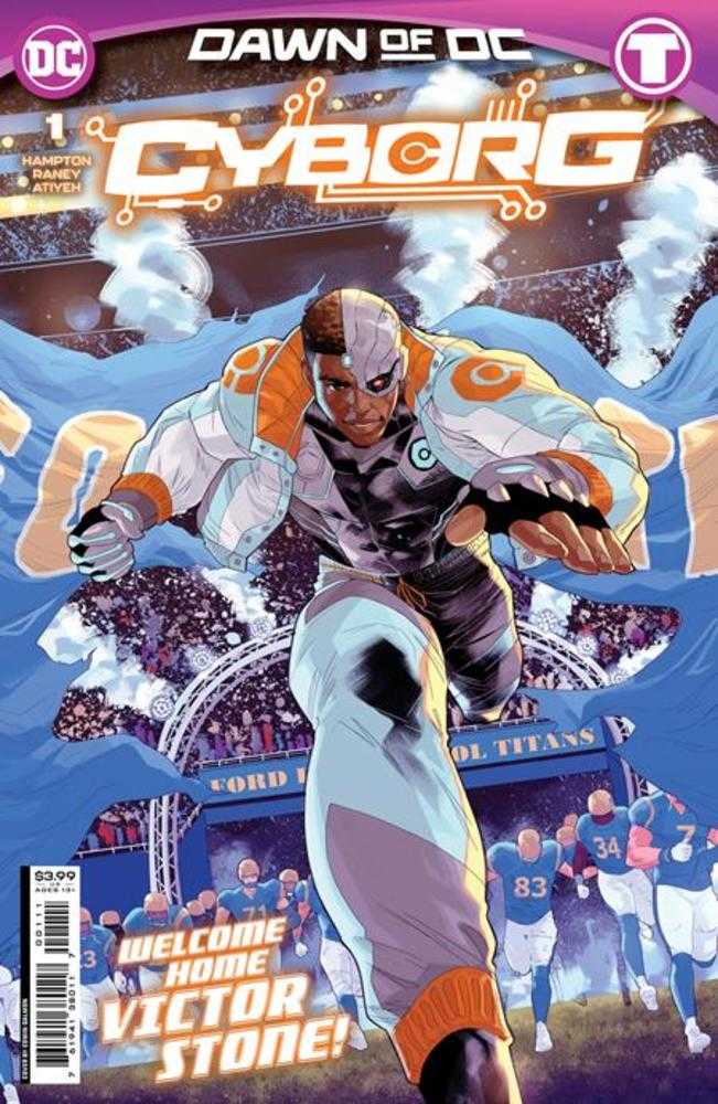 Cyborg #1 (Of 6) Cover A Edwin Galmon - The Fourth Place
