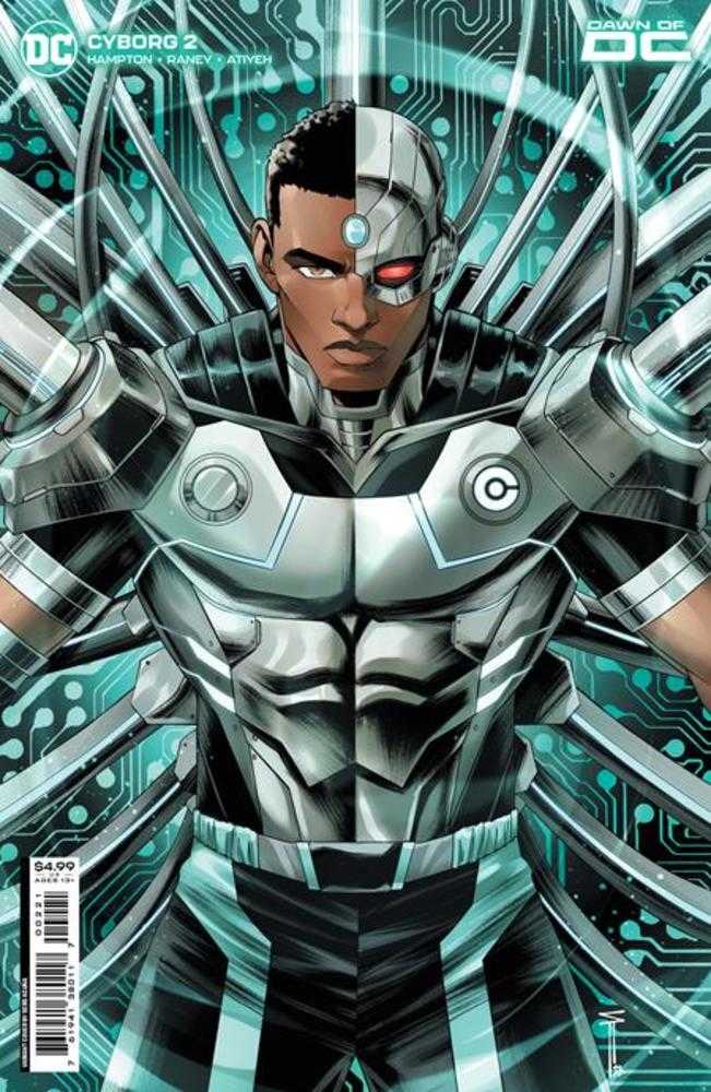 Cyborg #2 (Of 6) Cover B Serg Acuna Card Stock Variant - The Fourth Place