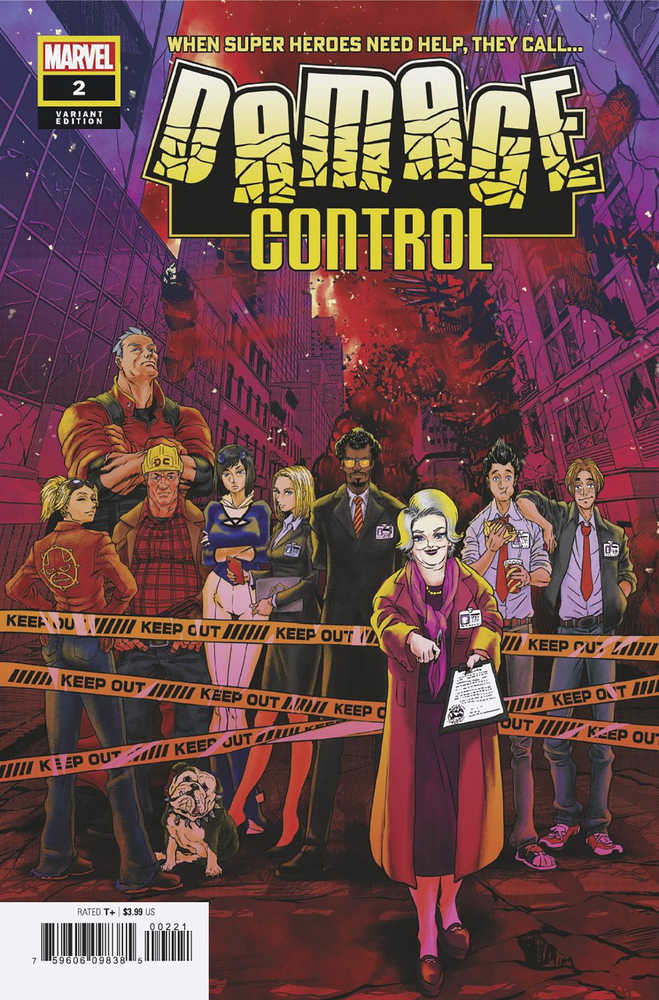 Damage Control #2 (Of 5) Superlog Variant - The Fourth Place