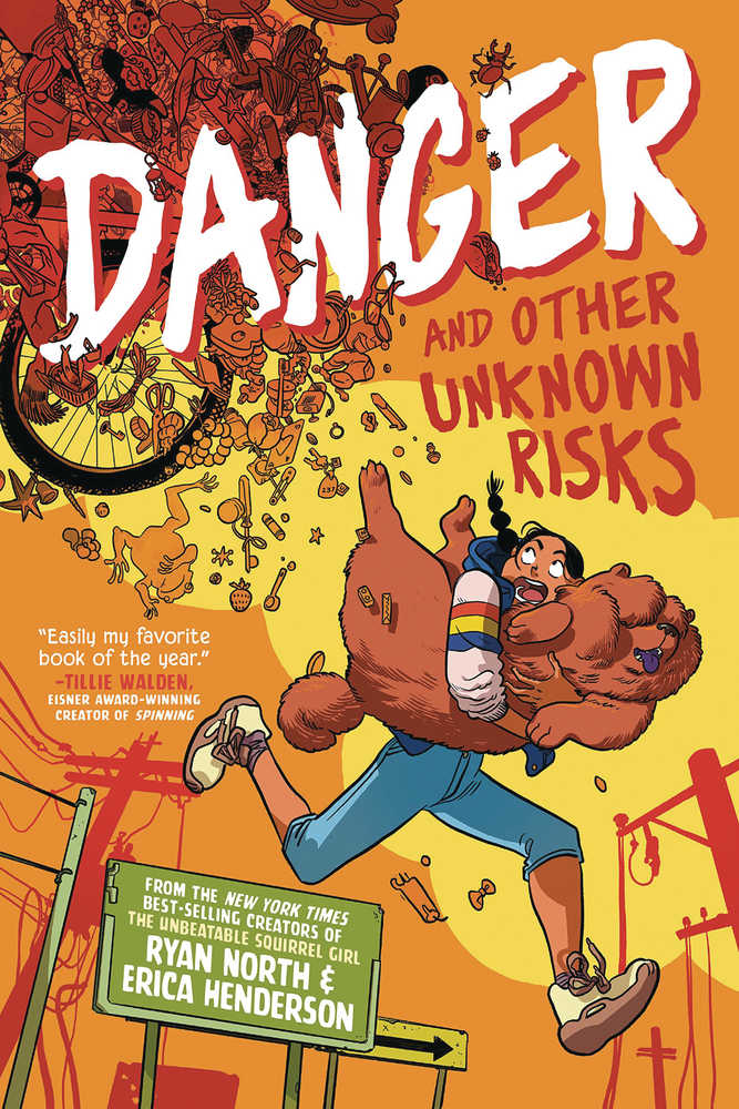 Danger And Other Unknown Risks Hardcover Graphic Novel - The Fourth Place